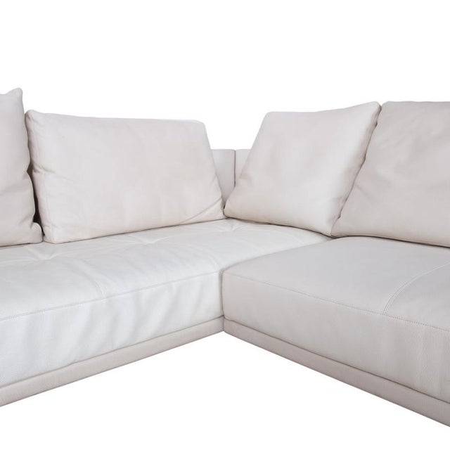 Prime Time Leather Corner Sofa in Beige from Walter Knoll / Wilhelm Knoll For Sale - Image 4 of 13