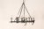 Mid 20th Century French 12-Light Forged Iron Chandelier For Sale - Image 4 of 11