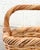 Vintage Wicker Oval Basket For Sale - Image 4 of 7