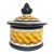 Spanish Triana Lidded Dish - Blue & Gold For Sale