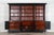 Circa 1890 monumental english 19thc ebonised mahogany library bookcase together w320 x d40 x h235 cm base w300 x d38.5 x...