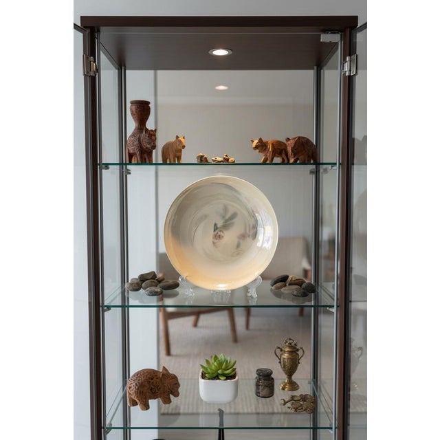 1950s 1950s Yalos Murano Cartoccio Fossile Bowl For Sale - Image 5 of 5