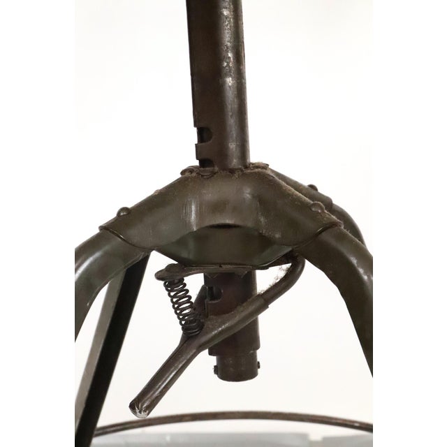 Vintage Industrial Toledo Drafting Stool For Sale - Image 12 of 12