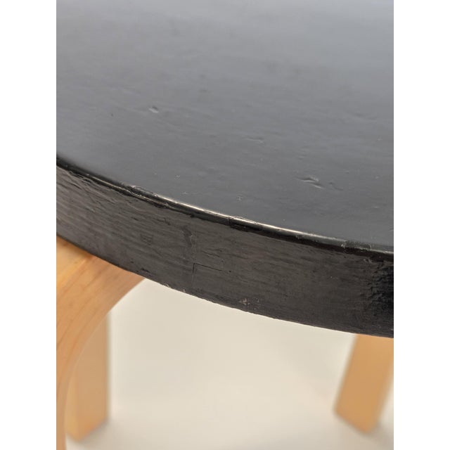 E60 Stools by Alvar Aalto for Artek, Finland, 1960s, Set of 2 For Sale - Image 12 of 16