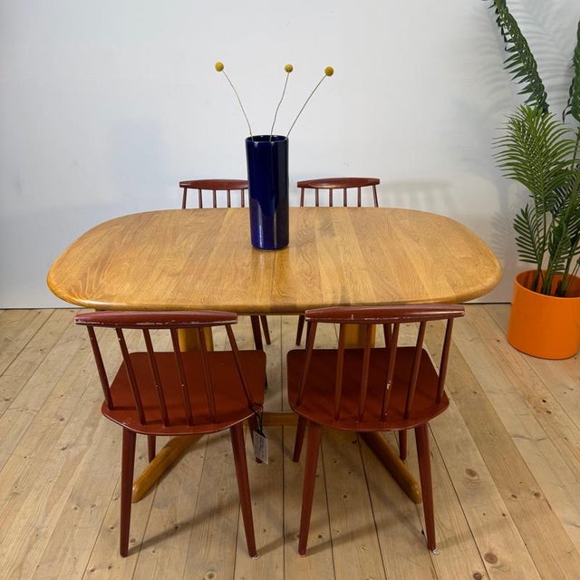 Vintage Extendable Teak Dining Table, Denmark, 1960 For Sale - Image 16 of 16