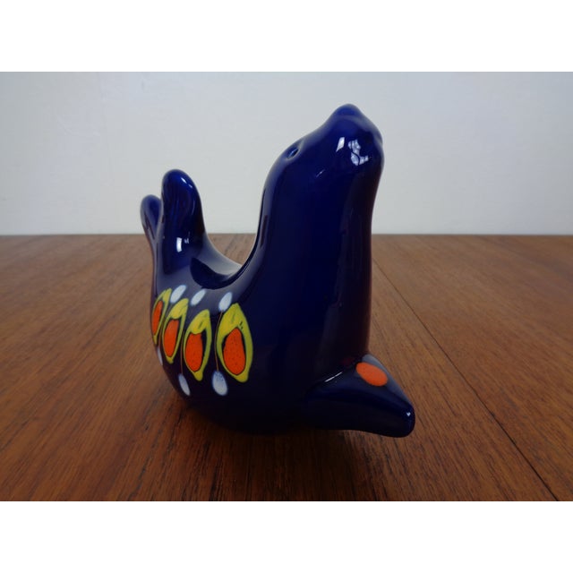 1970s Ceramic Seal Money Box from Bertoncello, Italy, 1970s For Sale - Image 5 of 14