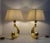 Brass Table Lamps attributed to Pierre Cardin, 1970s, Set of 2 For Sale - Image 10 of 18