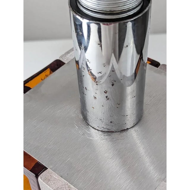 Metal Table Lamp by Albano Poli for Polits, 1960s For Sale - Image 7 of 11