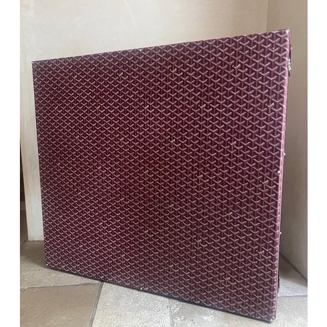 Goyard Hand-Painted Store Display, Wood, French Provincial, 2005 For Sale - Image 13 of 18