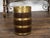 English Turn of the Century Oak Barrel with Brass Braces, circa 1900 For Sale In Atlanta - Image 6 of 10