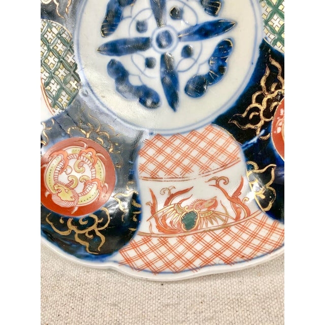 Antique Imari Decorative Bowl For Sale - Image 10 of 13