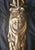 French 19thc French Art Nouveau Gilt Bronze "Beautiful Baby Face" Sconce With Designer Art Glass Period Shade For Sale - Image 3 of 18