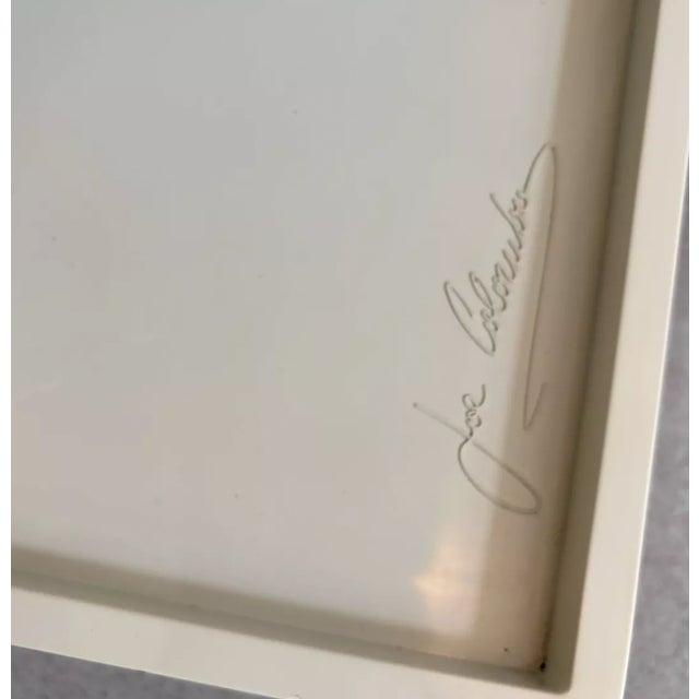 Joe Colombo trolley for Bielplast in beige color. Has some exposure and a chip at the top of a drawer. In good condition...