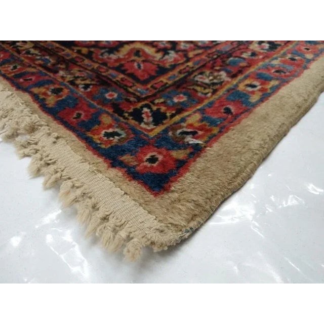 1920’s Antique Persian Sarouk Rug-9' X 11'10" For Sale - Image 12 of 12