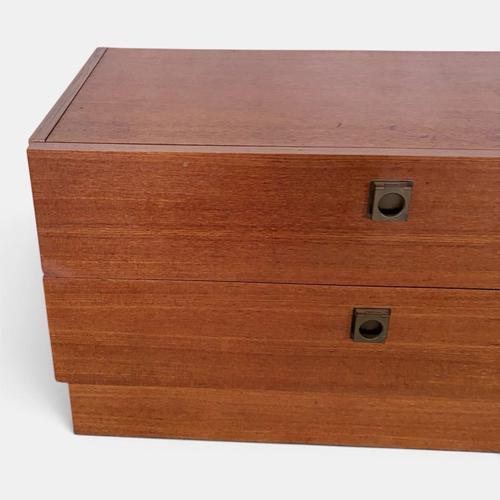 Mid-Century Teak Low Two-Drawer Chest from G Plan, 1960s For Sale - Image 6 of 10