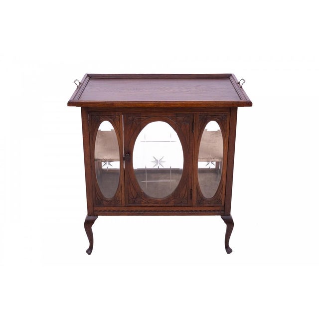 Antique Bar in Oak, Western Europe, 1910 For Sale - Image 3 of 12