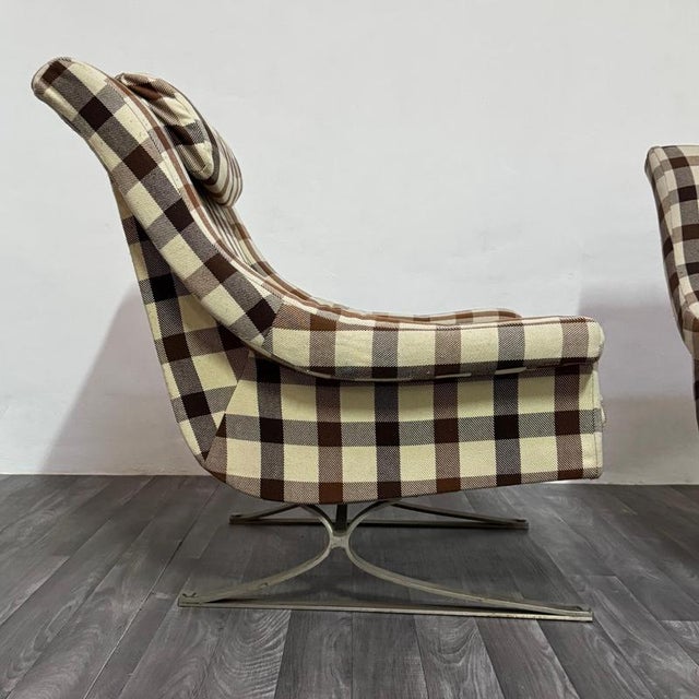 Grand Prix Armchairs by Maurice Calka for Arflex, 1960s, Set of 2 For Sale - Image 10 of 18