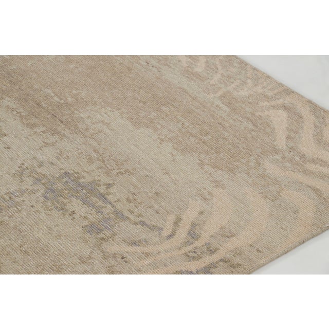 Rug & Kilim Modern Classics Persian Hunting Narrative Distressed Rug by Rug & Kilim, India For Sale - Image 4 of 10