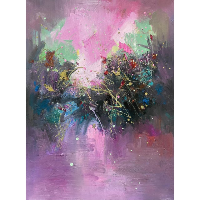 Cao Fan, Abstract Painting Series 3, 2022, Oil on Canvas, in Flawless conditions. This piece is attributed to the...