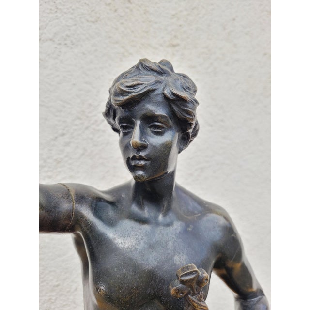 Oscar Ruffony, The Oath, Late 19th-Early 20th Century, Bronze For Sale - Image 9 of 18