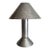 Vintage Ron Rezek 4200 Galvanized Steel Postmodern Table Lamp, 1980s For Sale