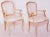 Mid 20th Century Mid 20th Century Antique Louis XV Style Giltwood Carved Open Armchairs - Set of 2 For Sale - Image 5 of 13