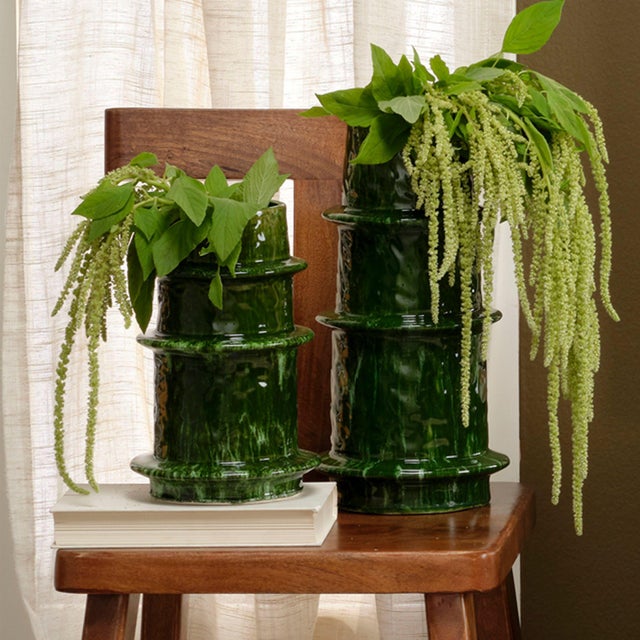 Inspired by outer space’s most celebrated rings, this sleek vase’s shape is perfected with an unexpectedly cheerful...