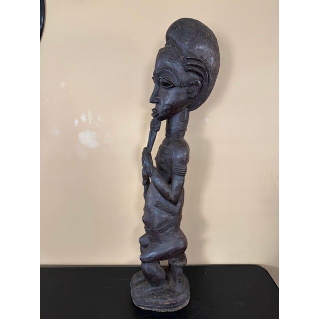 Baule Male Figure 20th Century For Sale In Charlotte - Image 6 of 11