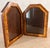 Add a touch of old-world elegance to your desk or mantel with this beautifully crafted vintage diptych (double-folding)...