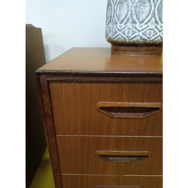 1950s Danish Teak Chest of 6 Drawers, 1950s For Sale - Image 5 of 10