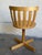 Mid-Century Modern Mid 20th Century Edsbyverken Beechwood Swivel Chair Mid-Century Modern For Sale - Image 3 of 9