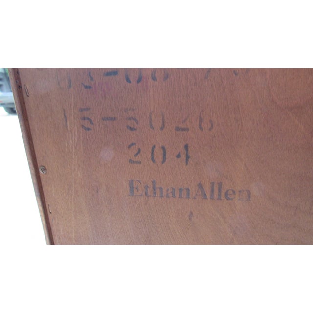 Wood 1980s Pair Ethan Allem Maple Nightstands Tables Bachelors Chests For Sale - Image 7 of 9