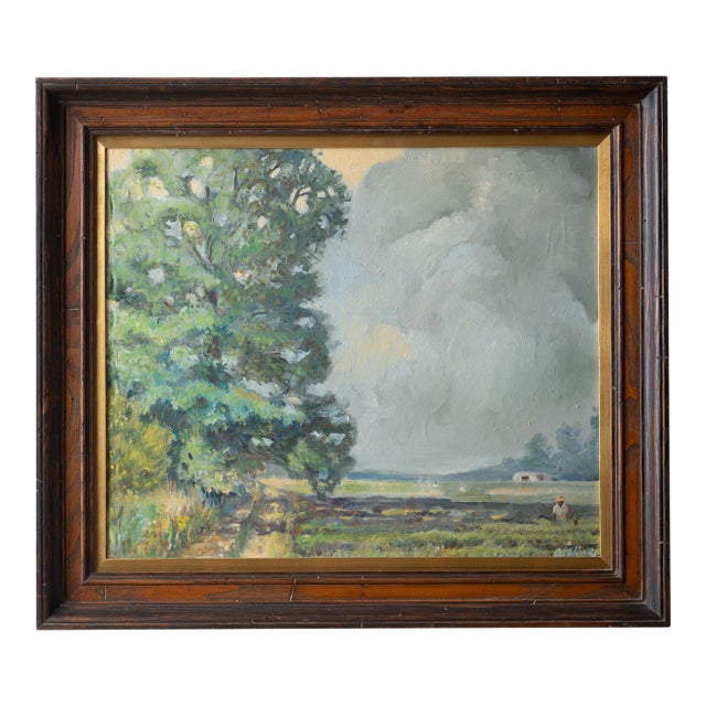 William H. Atkins Pastoral Landscape, c.1980 For Sale