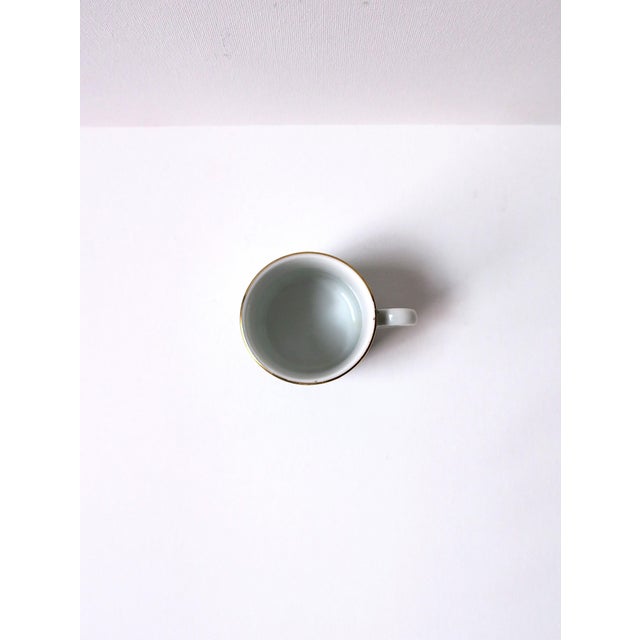 Malachite Porcelain Espresso Coffee Cup For Sale - Image 9 of 10