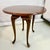 1980s Vintage Traditional English Queen Anne Mahogany Drop Leaf Side Table For Sale - Image 12 of 13
