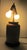 Ceramic Vintage Morrocan Glaze Terra Cotta Double Socket Lamp For Sale - Image 7 of 11