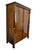 Elegant original Empire / early Biedermeier Armoire in walnut veneer and brass fittings from Austria, Vienna around 1815....