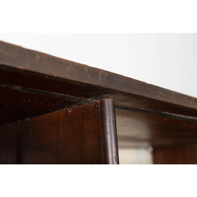 Wood 19th Century English Ironmonger's Pine Shelving Cabinet For Sale - Image 7 of 10