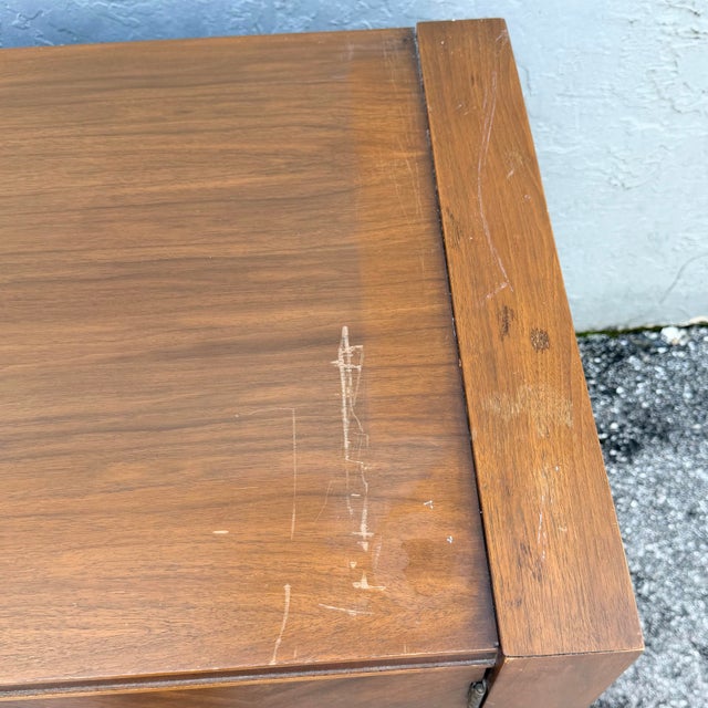 Mid Century Brutalist Credenza by United Furniture Corporation For Sale - Image 10 of 10