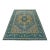 Serapi Rug 12’2” X 15’3” Blue Wool Tribal Hand-Knotted Oriental Carpet For Sale