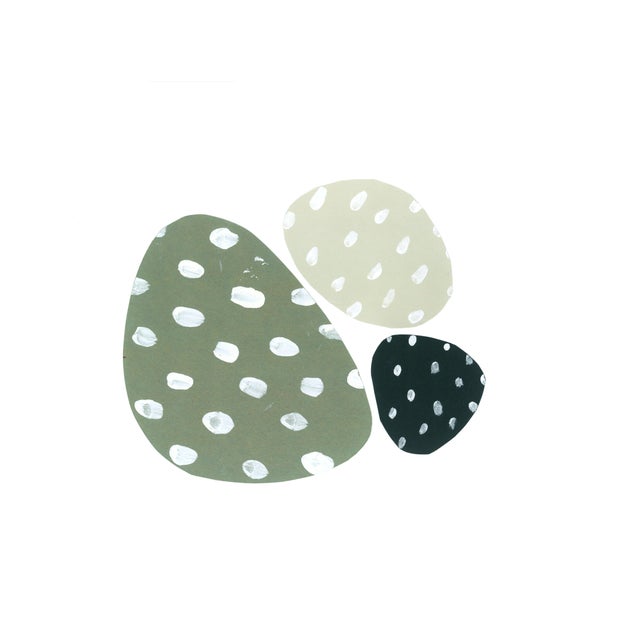 Early 21st Century Briar Veres, Dotted Collection I, 2024, Collage on Paper For Sale - Image 5 of 5
