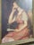 Large 1920s Oil Painting of a Socialite, Framed For Sale - Image 9 of 12