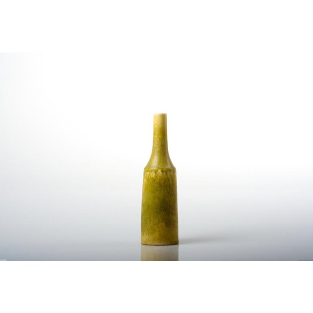 Ceramic Vintage Vase in Experimental Glazed Ceramic by Carl-Harry Stålhane for Rörstrand, 1950s For Sale - Image 7 of 9