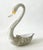 Murano Glass Swan Dish With Bullicante Inclusions For Sale - Image 4 of 15