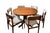 Round Danish Dining Table in Teak with Column Base, 1960s For Sale - Image 15 of 16
