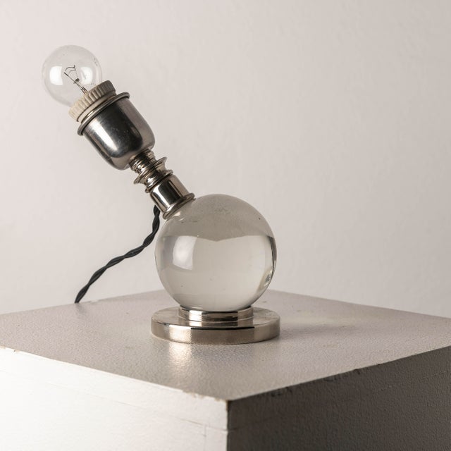 The lamp has been carefully polished. It has been completely rewired to ensure safe and efficient operation. Note: The...