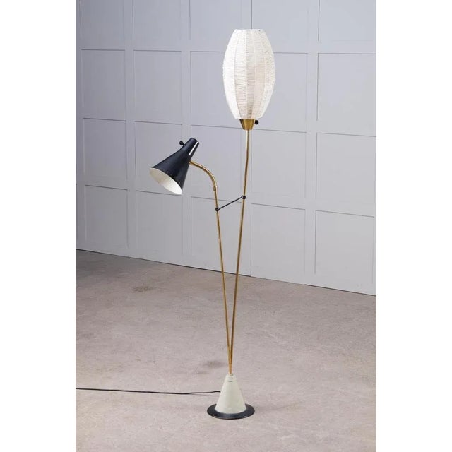 1950s Swedish Floor Lamp, 1950s For Sale - Image 5 of 12