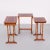 English Cherrywood Nesting Tables from Heldense, 1978, Set of 3 For Sale - Image 10 of 13