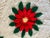 1950s Hand-Crocheted Ivory Floral Poinsettia Bedspread For Sale - Image 5 of 12