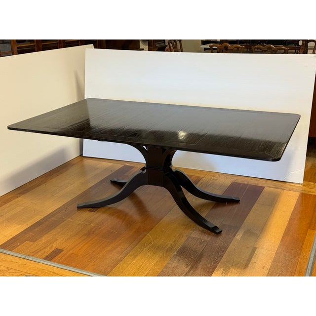 2010s Rose Tarlow Pickwick Table + Set of Six Pope Arm Chairs, Set For Sale - Image 5 of 12